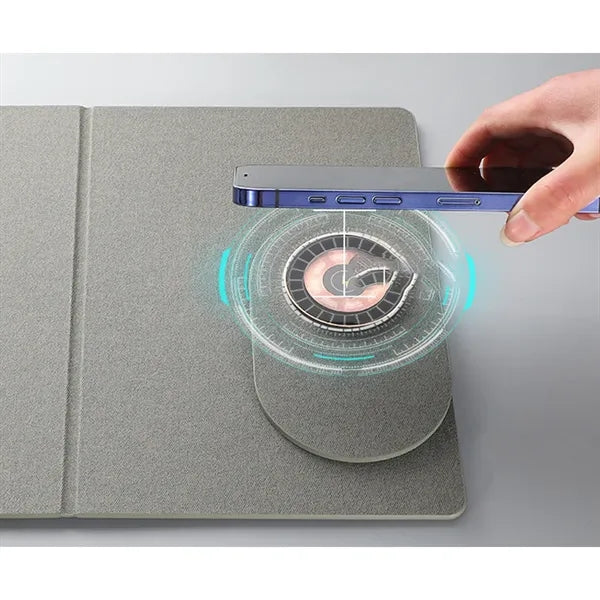 15W Wireless Phone Fast Charger Dual-Purpose Mouse Pad