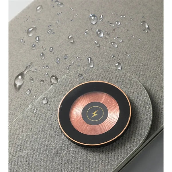 15W Wireless Phone Fast Charger Dual-Purpose Mouse Pad