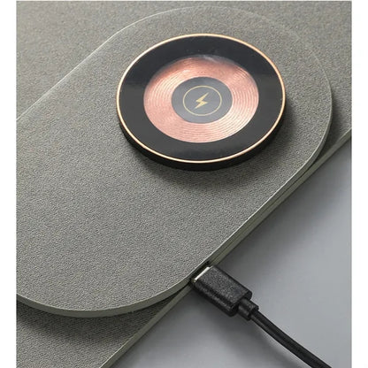 15W Wireless Phone Fast Charger Dual-Purpose Mouse Pad