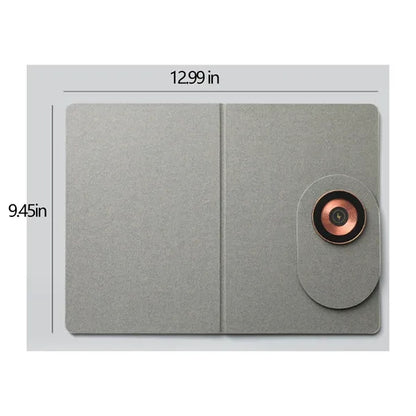 15W Wireless Phone Fast Charger Dual-Purpose Mouse Pad