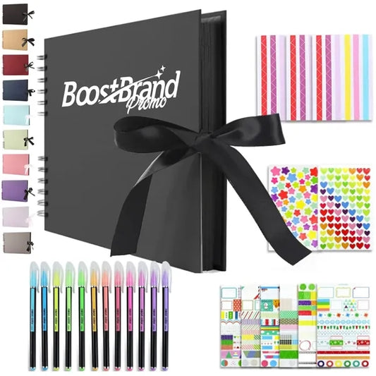 DIY Scrapbook Album Kit with Accessories