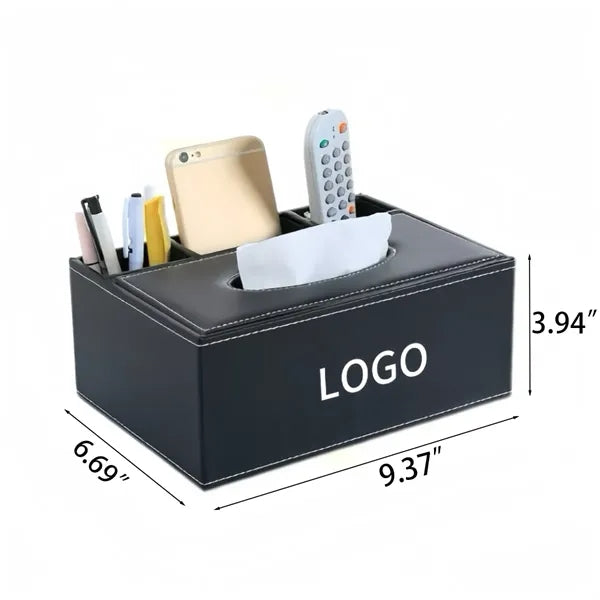 Leather Tissue Box Holder