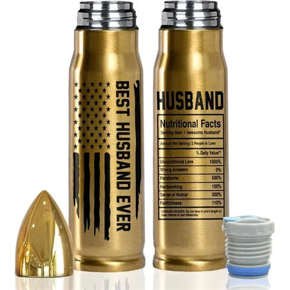 Best Husband Ever 17Oz Stainless Steel Bullet Tumbler
