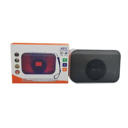 Led luminous wireless bluetooth speaker