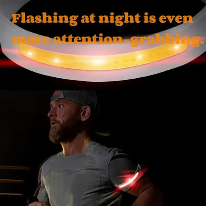 Rechargeable 3-Level Running Wristband Flashlight