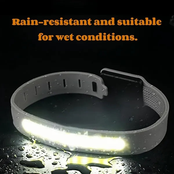Rechargeable 3-Level Running Wristband Flashlight