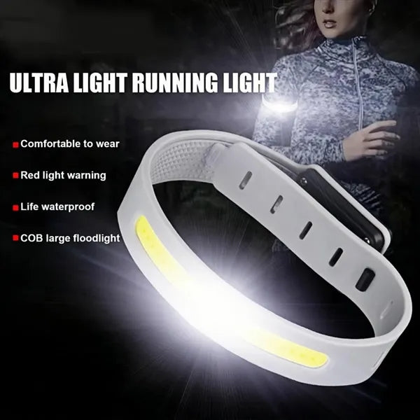 Rechargeable 3-Level Running Wristband Flashlight