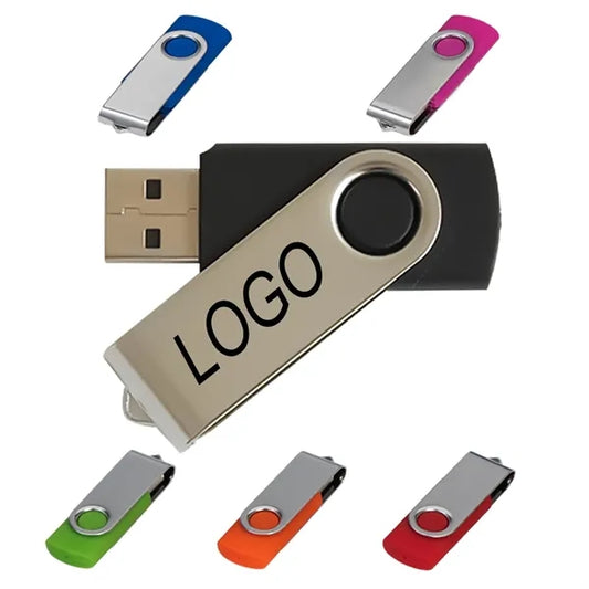 128G Rotating Shell Compact High-Speed USB Drive