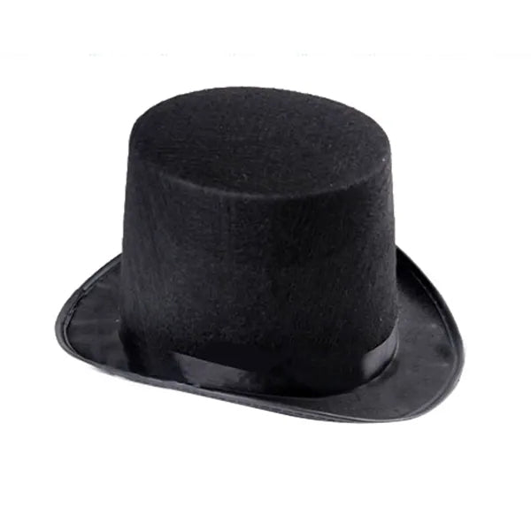 Black Felt Magician's Hat