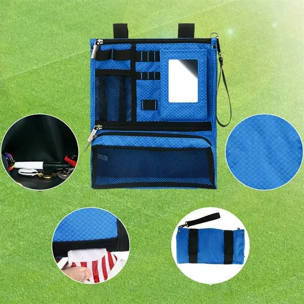 Multi-Pocket Car Seat Back Organizer with Tablet Holder
