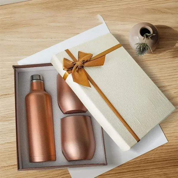 Insulated Stainless Steel Bottle & Tumbler Gift Set