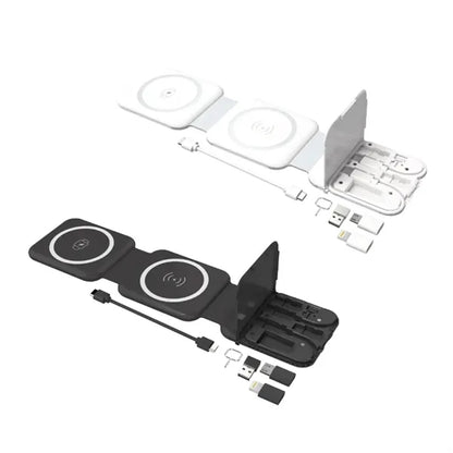 Foldable 3-in-1 Wireless Charging Pad & Stand