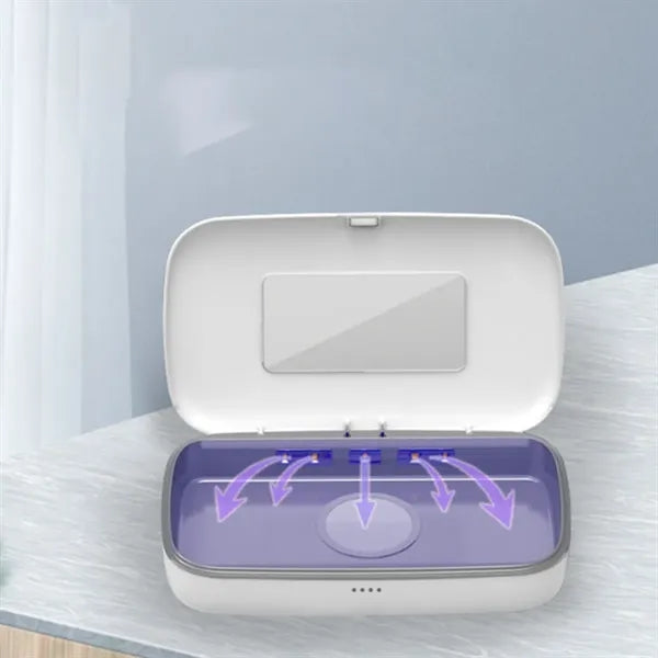 Multi-Function UV Phone Sanitizer with Wireless Charging