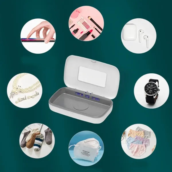 Multi-Function UV Phone Sanitizer with Wireless Charging
