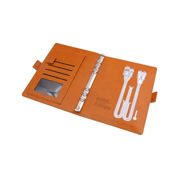 Executive Binder with Notebook and Pen Holder