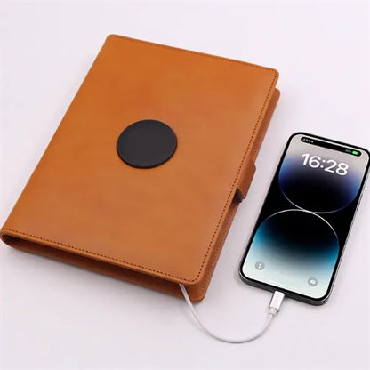 Executive Binder with Notebook and Pen Holder