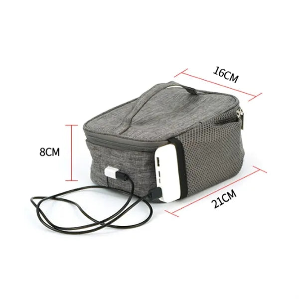 Waterproof USB Heated Lunch Bag for Office & Outdoor