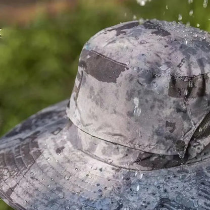 Solar Powered Cooling Sun Hat with Neck Flap
