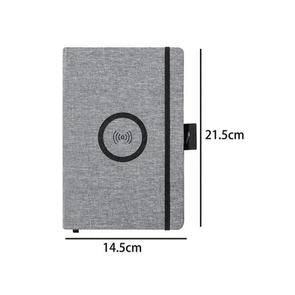 A5 Executive Notebook with Wireless Charging Cover