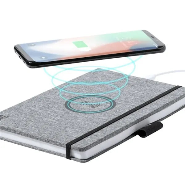 A5 Executive Notebook with Wireless Charging Cover