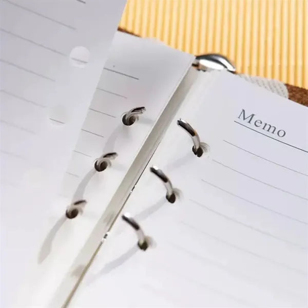 Vintage Leather Cover Notebook For Business Personal