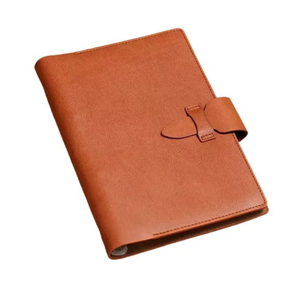 Vintage Leather Cover Notebook For Business Personal