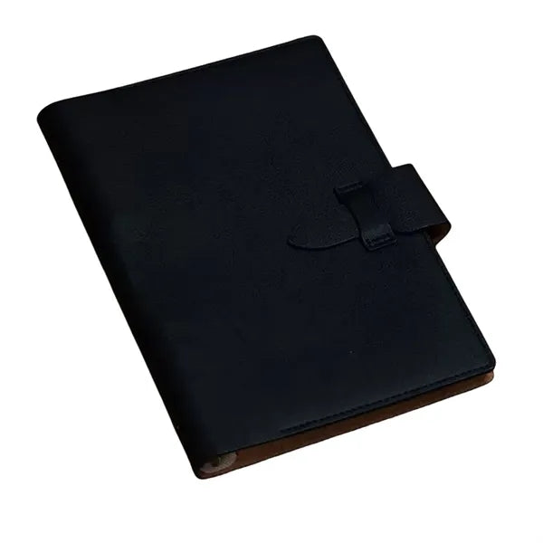 Vintage Leather Cover Notebook For Business Personal