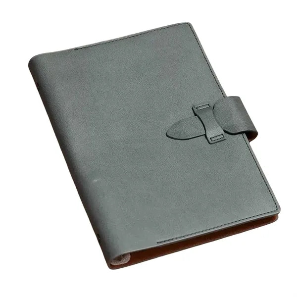 Vintage Leather Cover Notebook For Business Personal