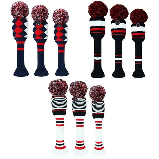 Knit Golf Club Head Covers