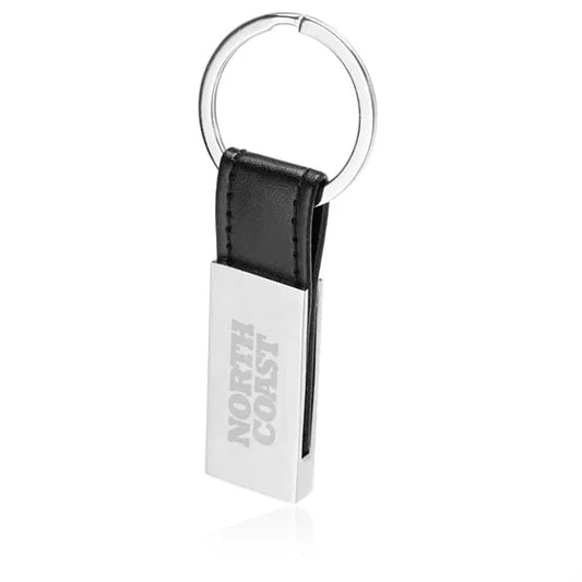 Leather Metal Keychains