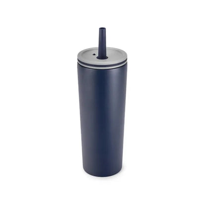 ChillFlow Stainless Steel Mug with Straw 24oz.