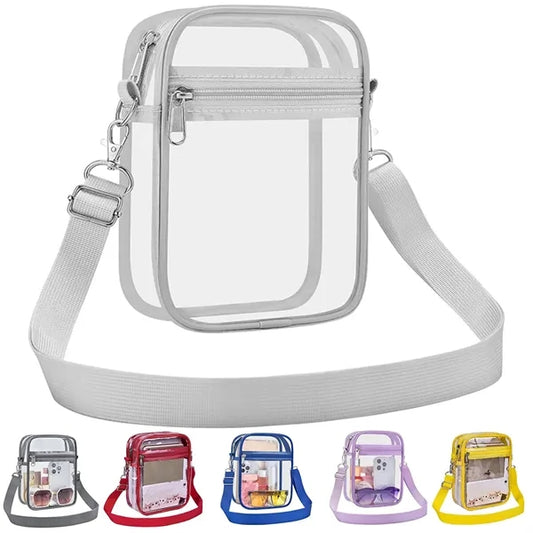Clear Purse Stadium Approved CrossBody Bag