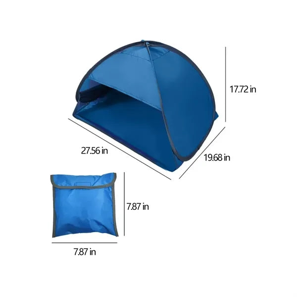 Instant Pop-Up Windproof Compact UV Tent with Storage Pocket