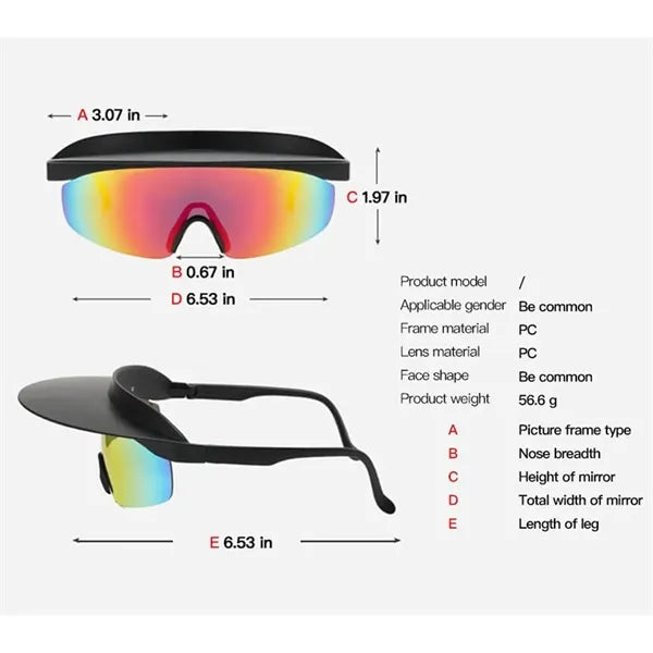 Lightweight Anti-Slip Windproof Fashion Polarized Sunglasses