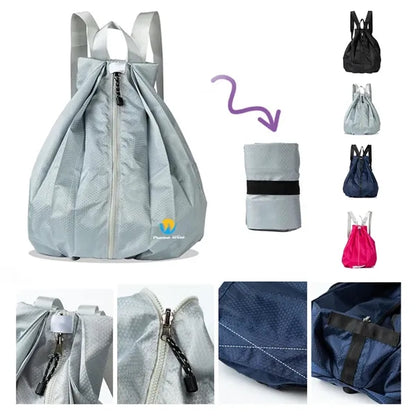 Foldable Lightweight Shopping Tote Bags Backpack