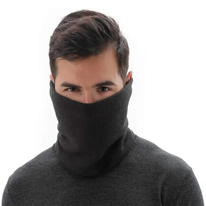 Winter fleece neck warmer