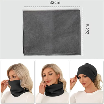 Multiple use neck scarf