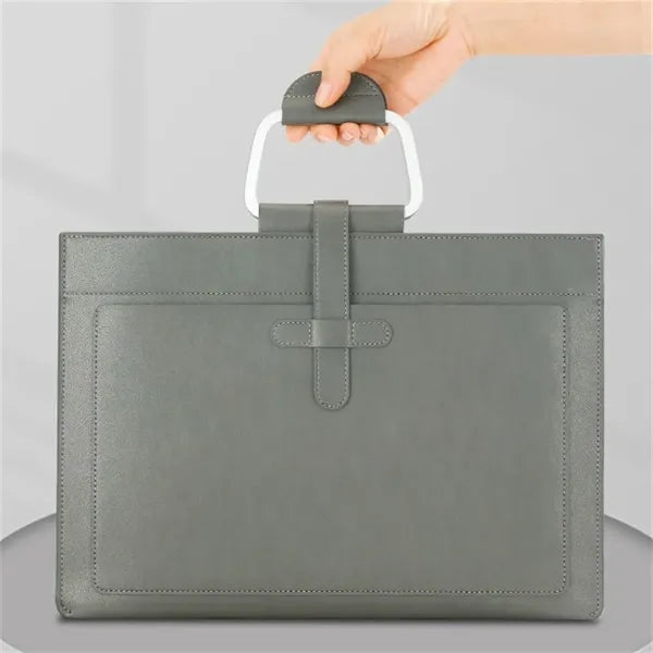 Spacious Lightweight Premium PU Leather Document Organizer
