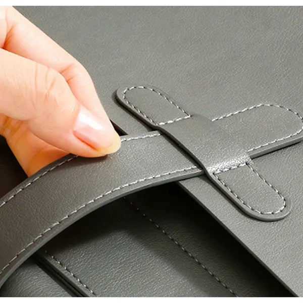 Spacious Lightweight Premium PU Leather Document Organizer