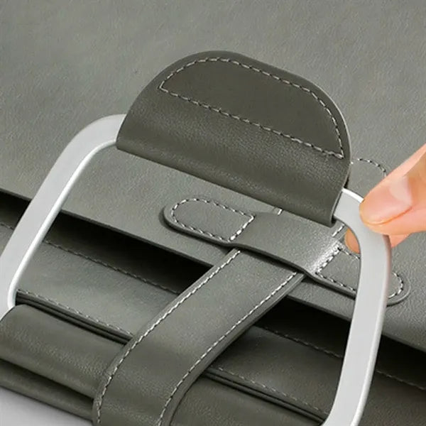 Spacious Lightweight Premium PU Leather Document Organizer
