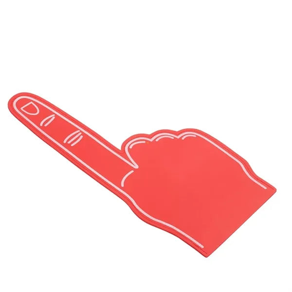 Lightweight Durable Vibrant Colors No-Slip Cheer Foam Finger
