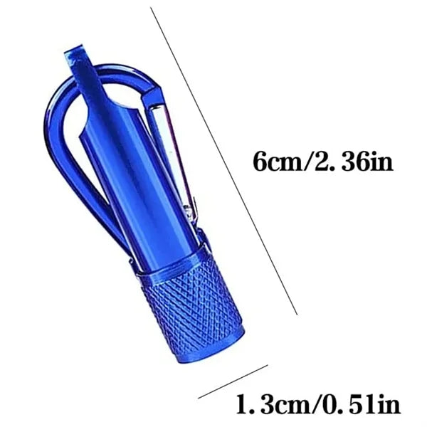 Customized Mini Outdoor Keychain LED Flashlight