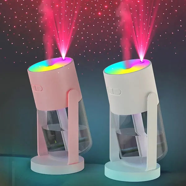 10 Oz. Mini Starry Sky Projection Car Mist Humidifier