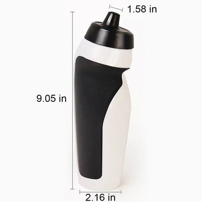 21oz Anti-Slip Squeeze Sports Bottle BPA-Free