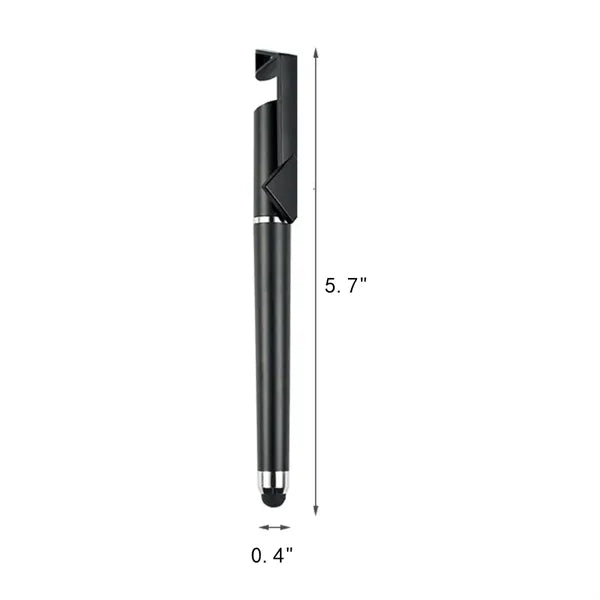 3 in 1 Touching Screen Ballpoint Pen with Phone Holder