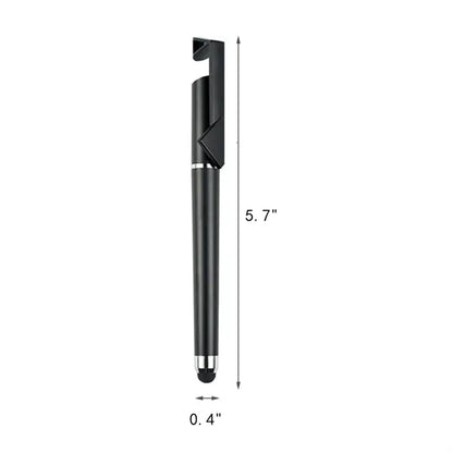 3 in 1 Touching Screen Ballpoint Pen with Phone Holder