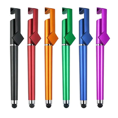 3 in 1 Touching Screen Ballpoint Pen with Phone Holder