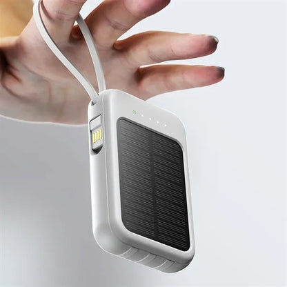 20,000mAh Portable Solar Charging Power Bank with LED Light