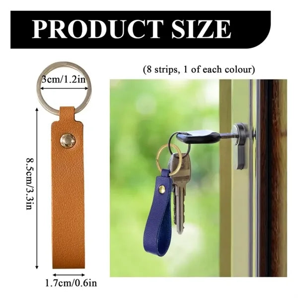 PU Leather Keychain