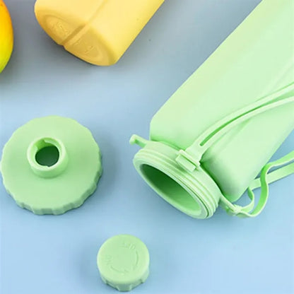 20oz BPA-Free Foldable Thickened Outdoor Silicone Bottle